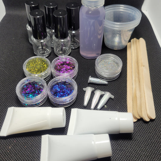 DIY flakie polish making kit