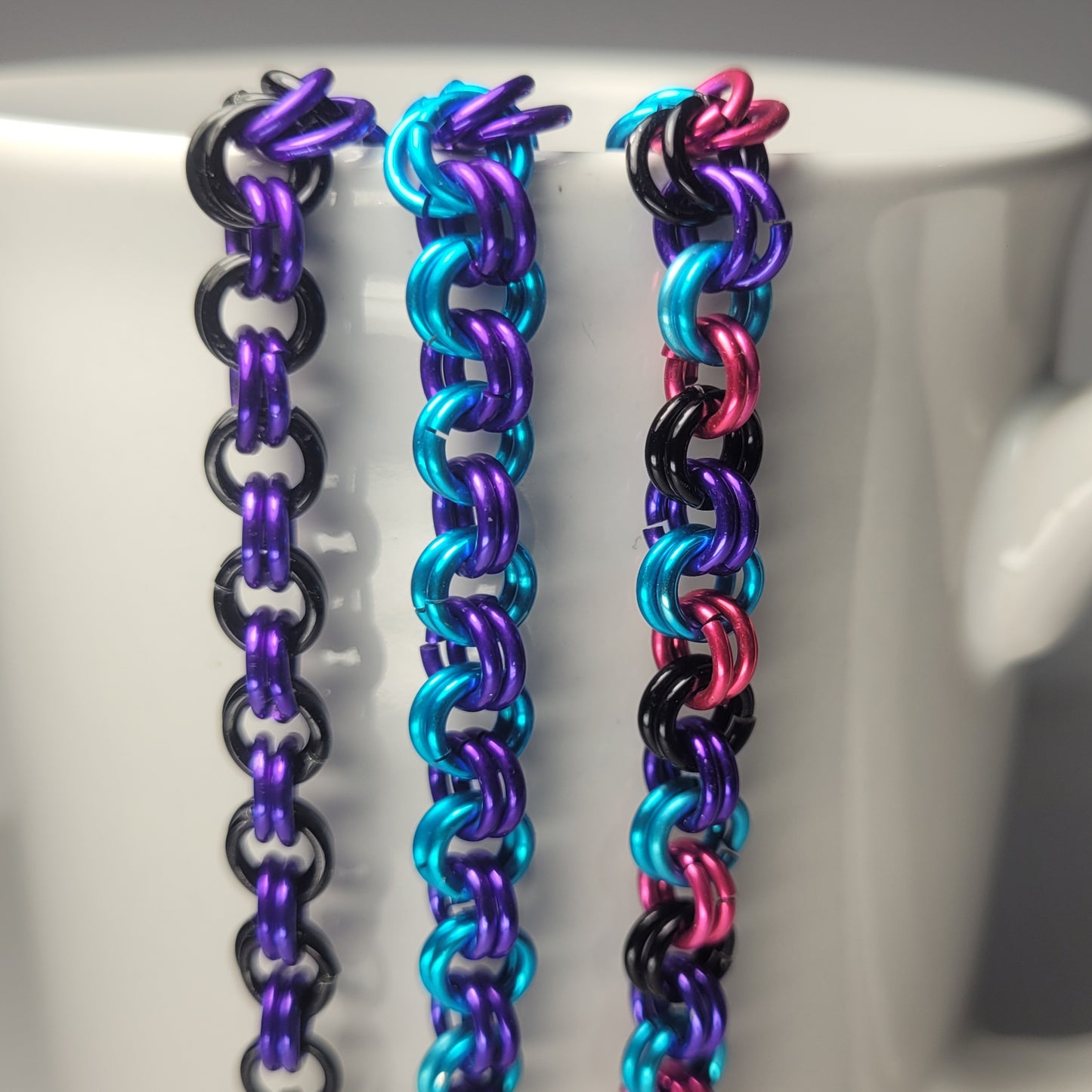 Bracelet, 2 in 2 chainmail