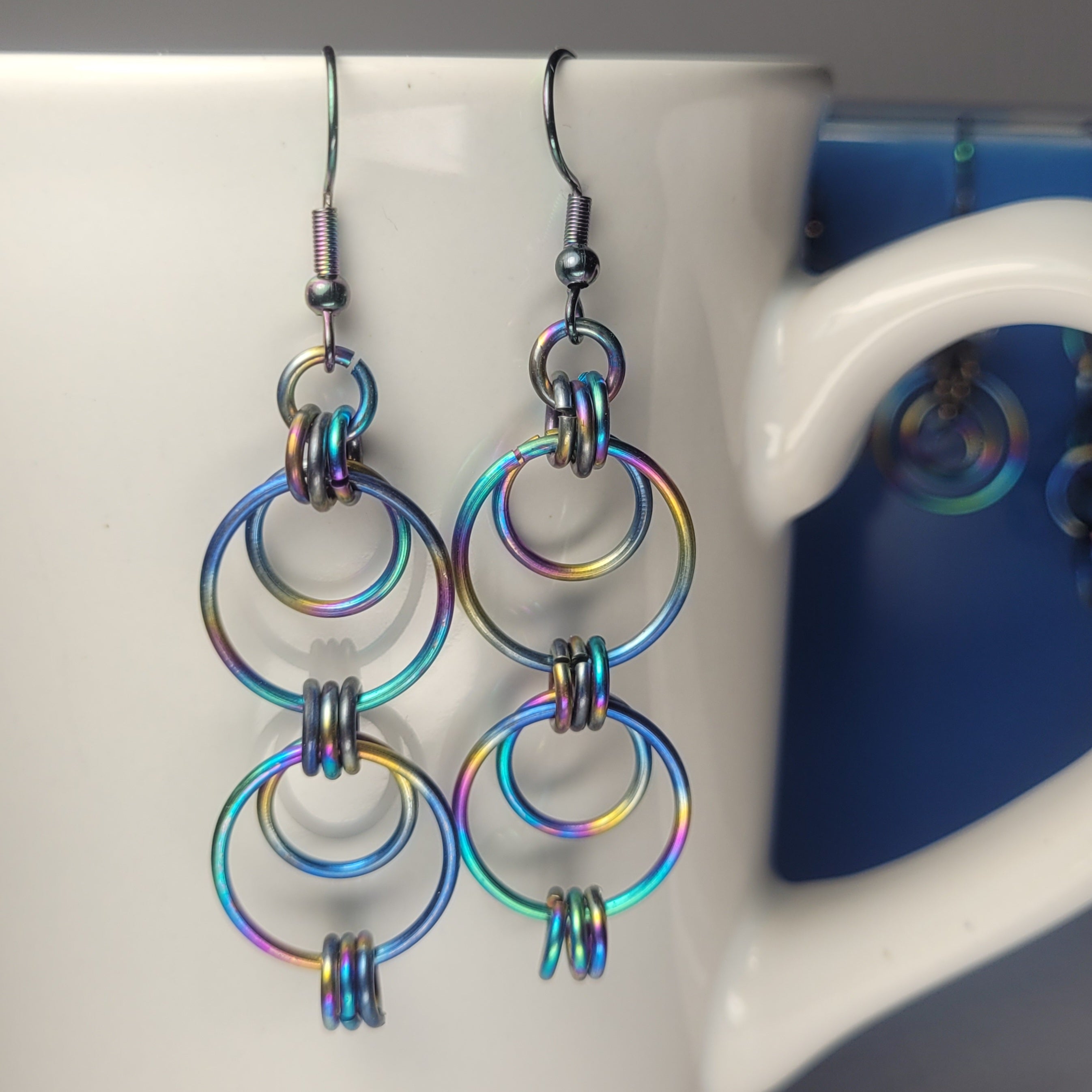 アクセサリー P.A.M. MULTI COLOUR GESTURES EARRING Multicolored Memory - multi - Paparazzi earrings