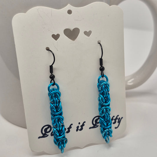 Byzentine chainmail earrings