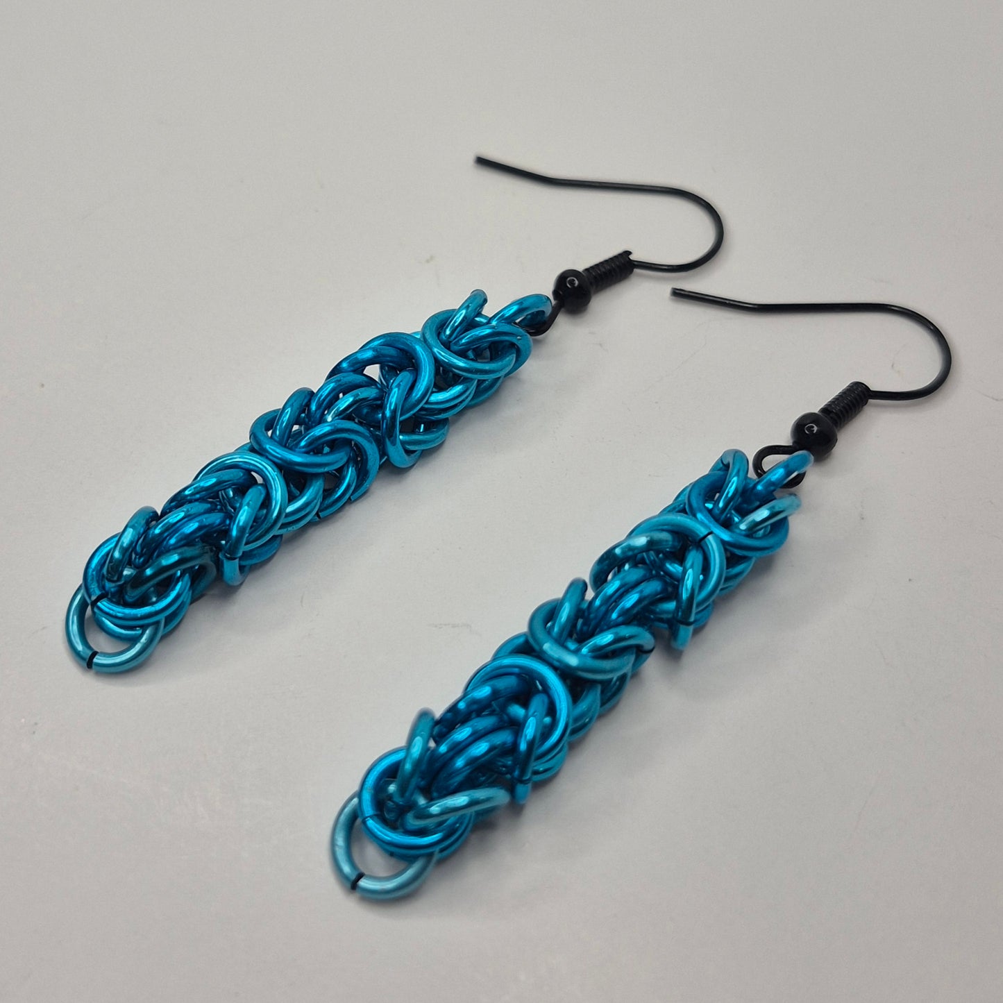 Byzentine chainmail earrings