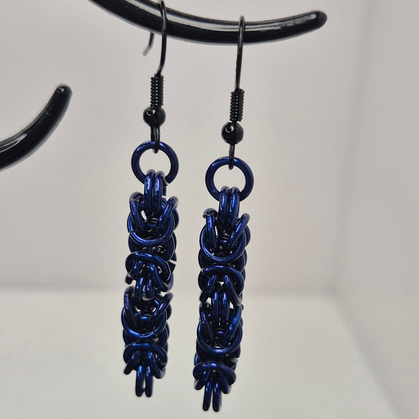 Byzentine chainmail earrings