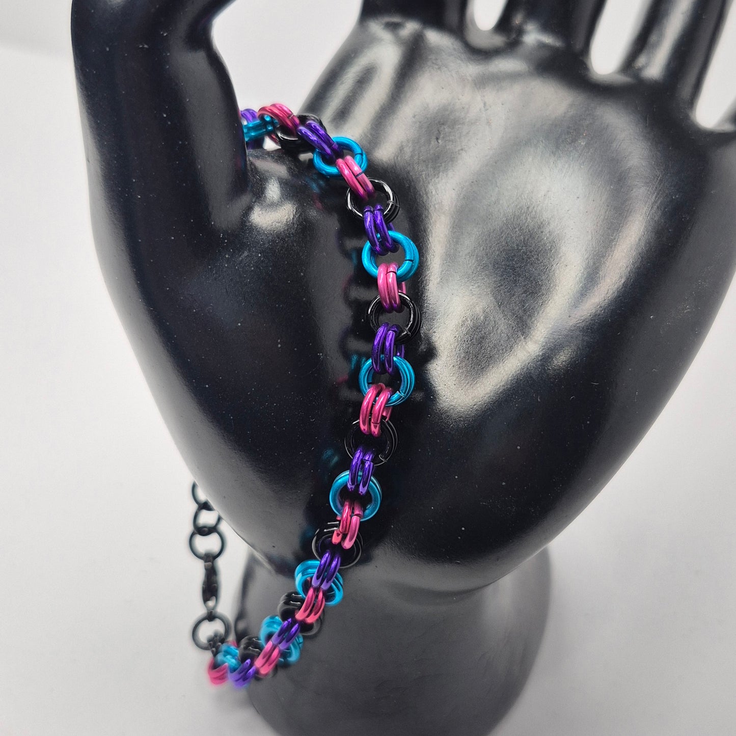 Bracelet, 2 in 2 chainmail