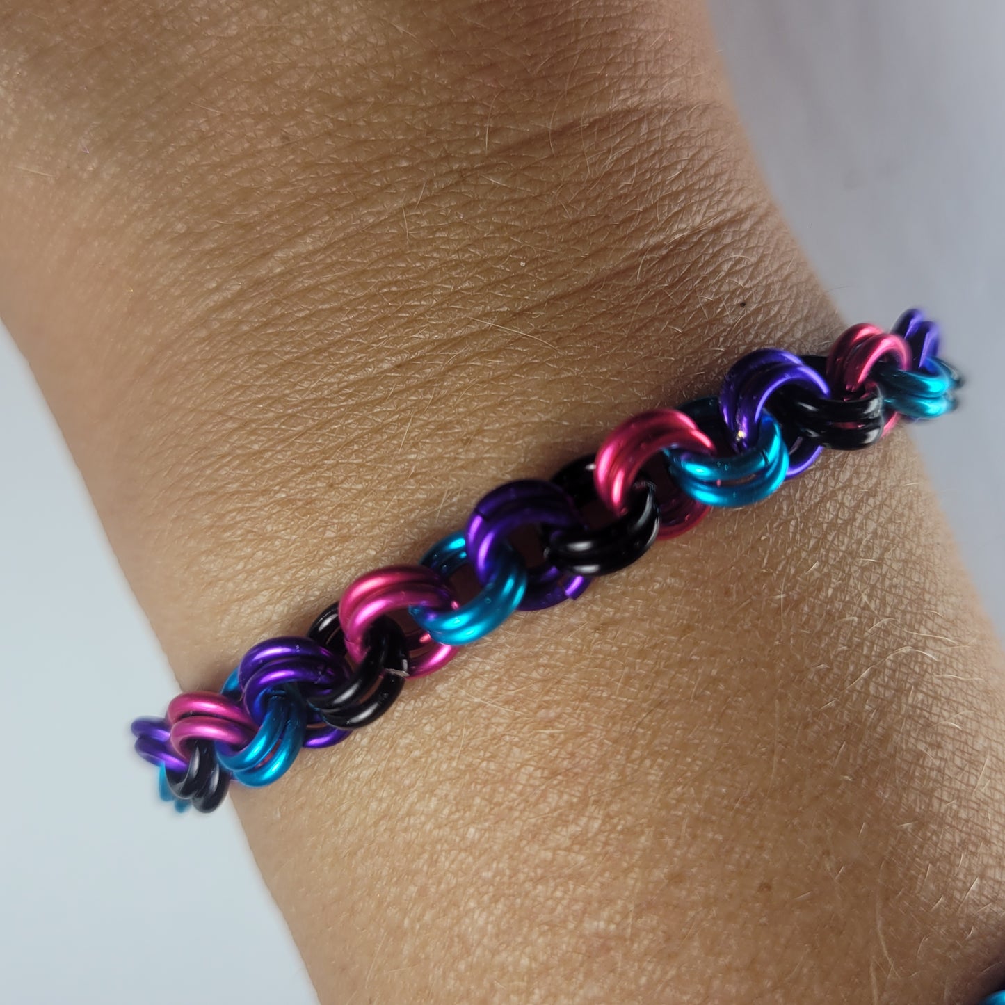 Bracelet, 2 in 2 chainmail