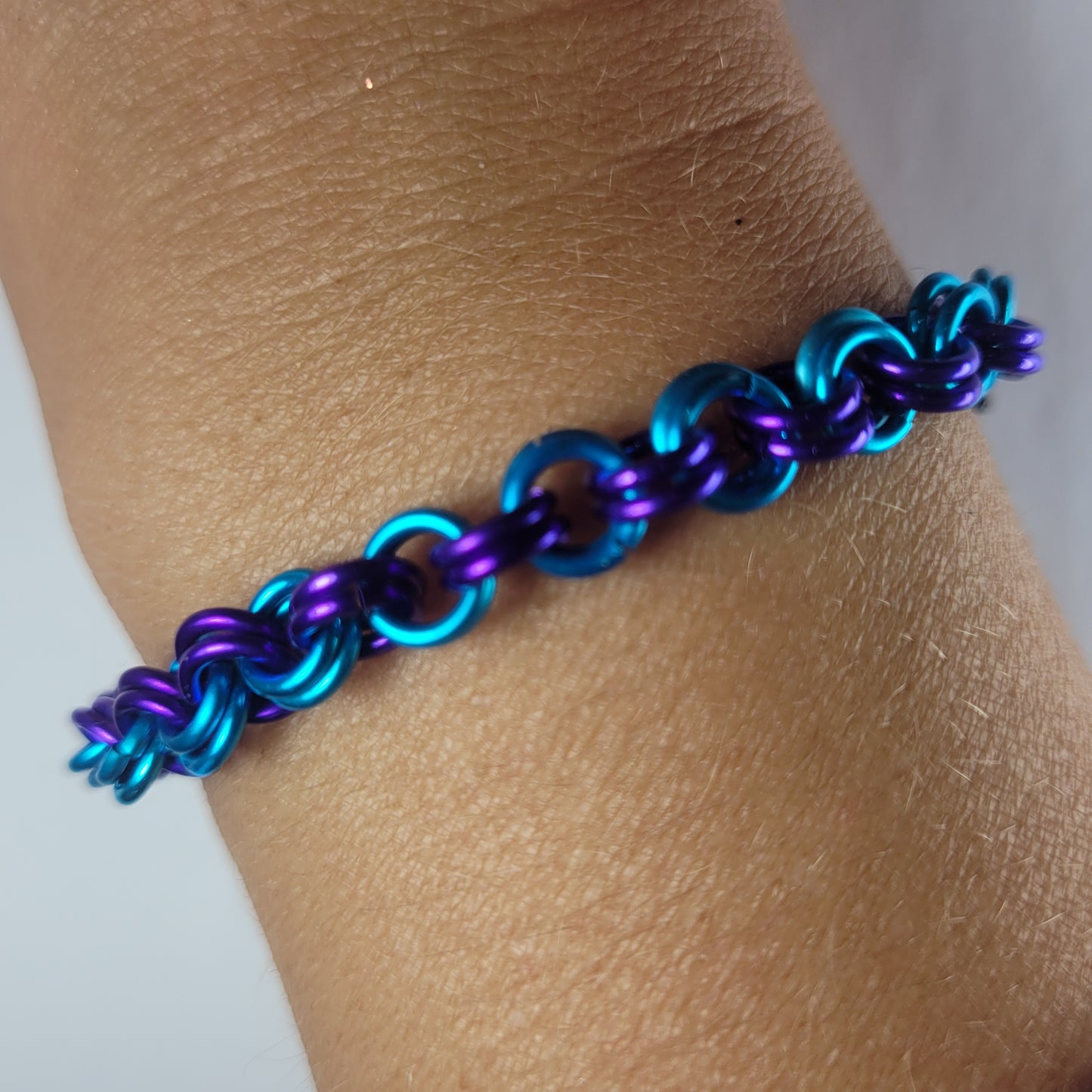 Bracelet, 2 in 2 chainmail