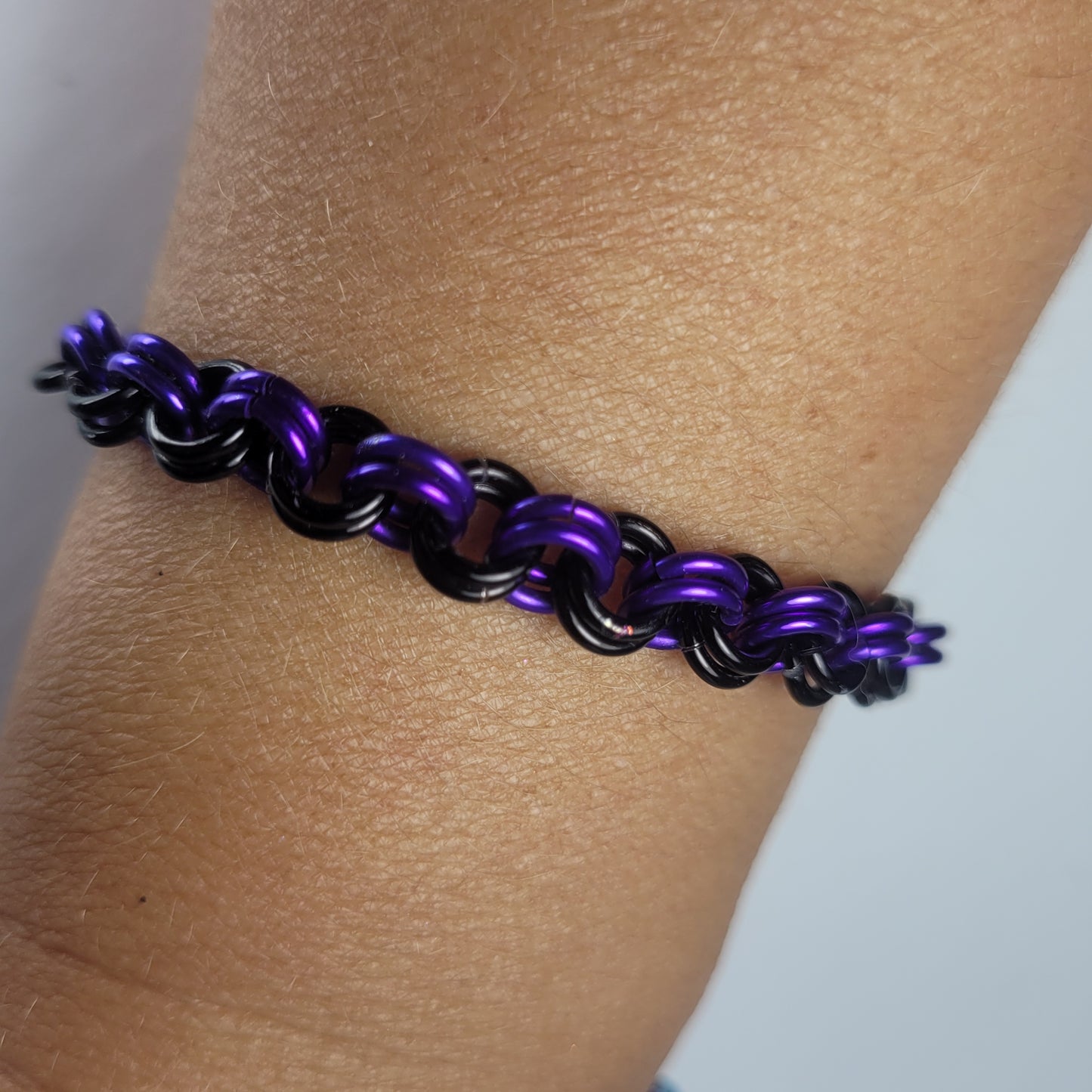 Bracelet, 2 in 2 chainmail