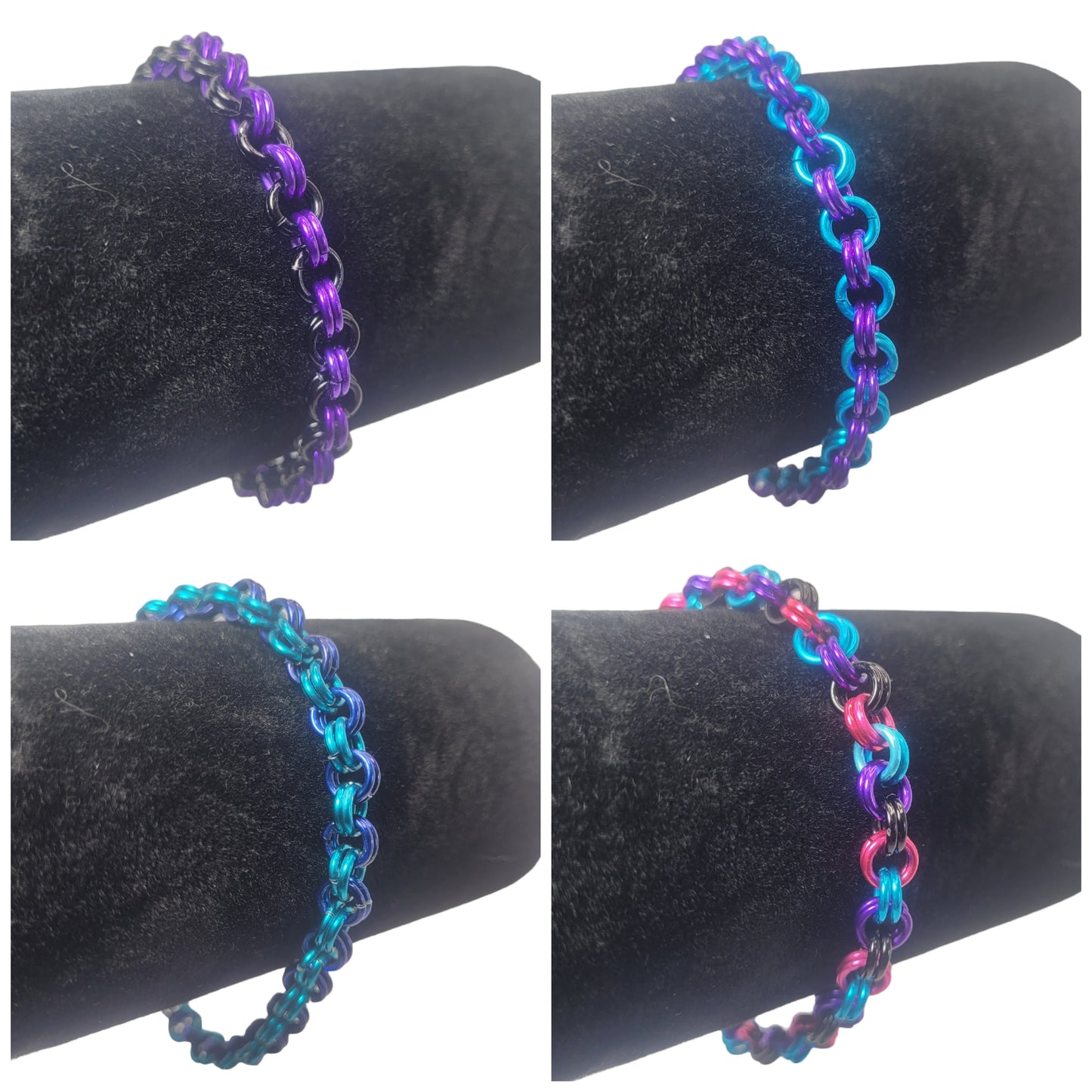 Bracelet, 2 in 2 chainmail