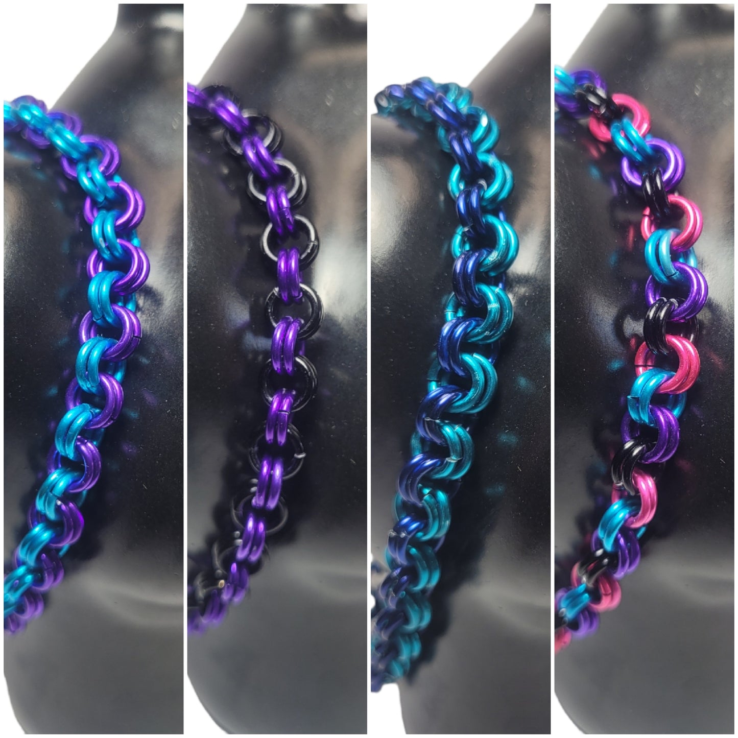 Bracelet, 2 in 2 chainmail