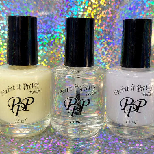 Topcoat, Base coat, Matte topcoat trio