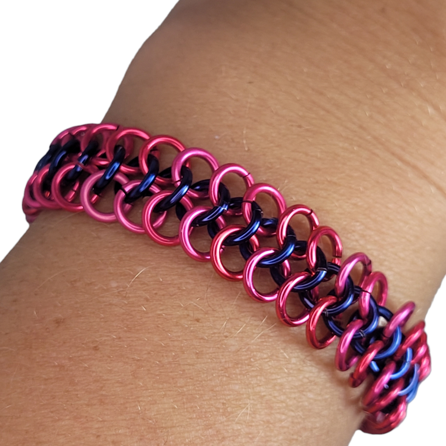 European 4 in 1 chainmail bracelet