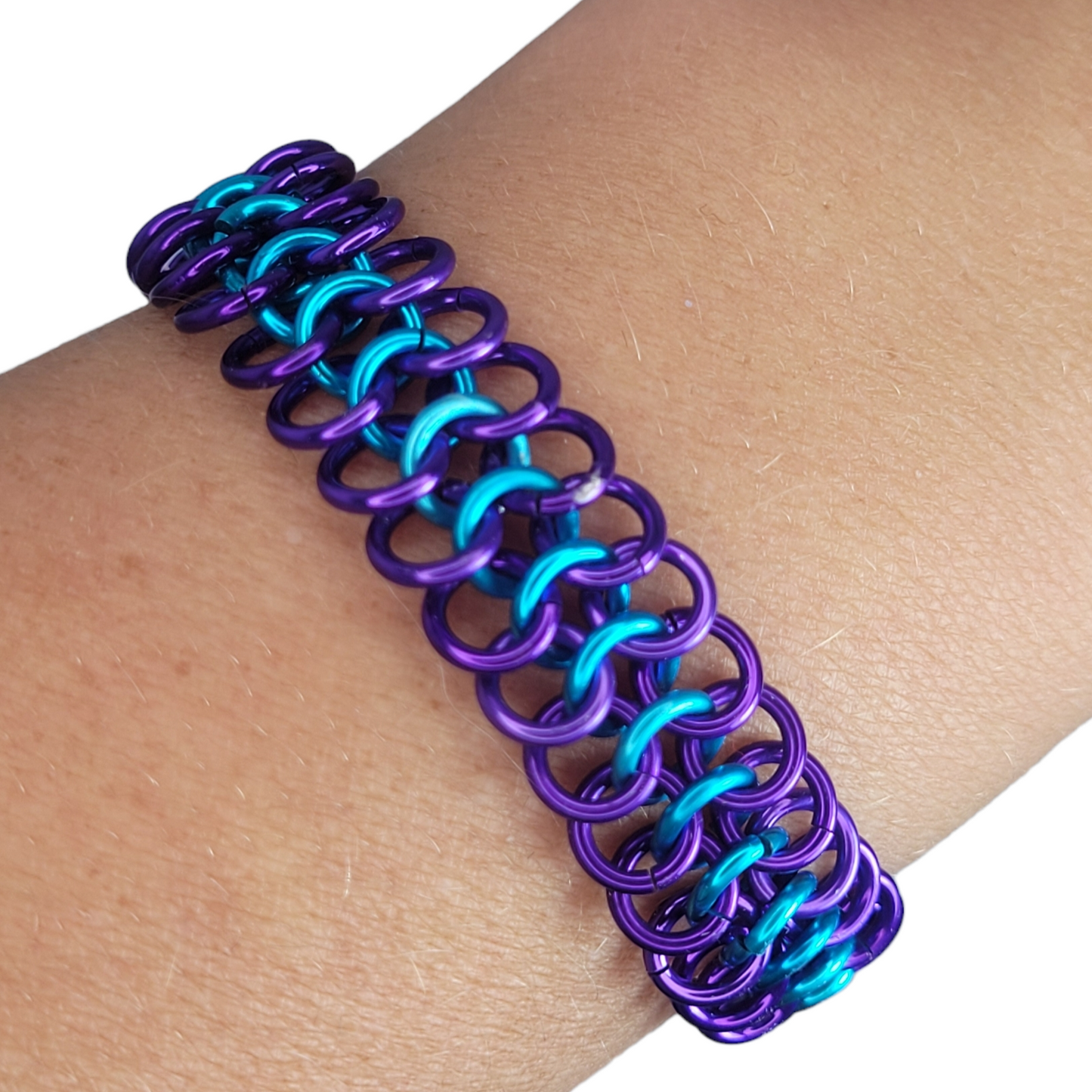 European 4 in 1 chainmail bracelet